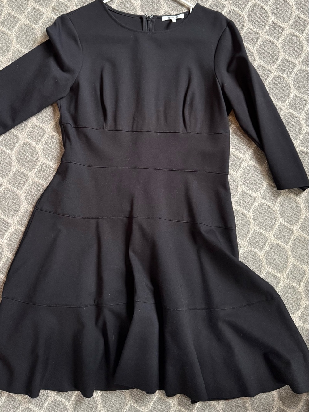 Three dot high quality black dress